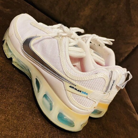 Nike Air Max 360 2006 Vintage White Blue 9 US 40.5 - Picture 10 of 16